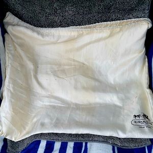 Coach dust bag to put your purse in. I’m willing to bundle this with a purse.